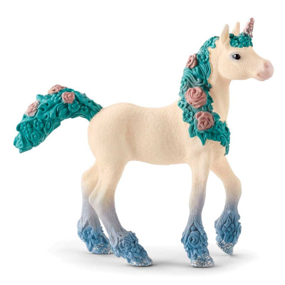 Фигурка Цветочный единорог жеребенок Schleich 70591 1